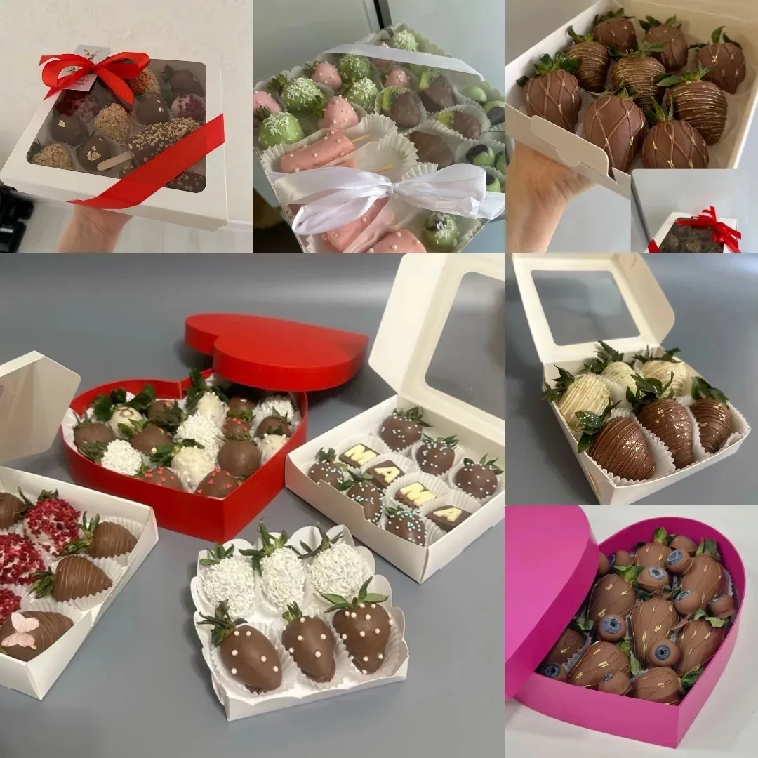 🍓 Сочная клубника в бельгийском шоколаде — идеальный подарок!