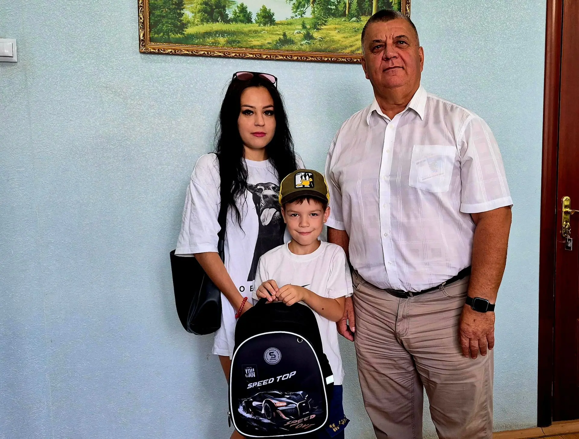 ❗Совместно с председателем КДН и ЗП Урубковой О. А. вручил портфели и школьные принадле...