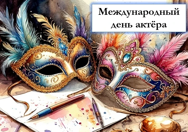 🎭 26 августа отмечается Международный День актёра!