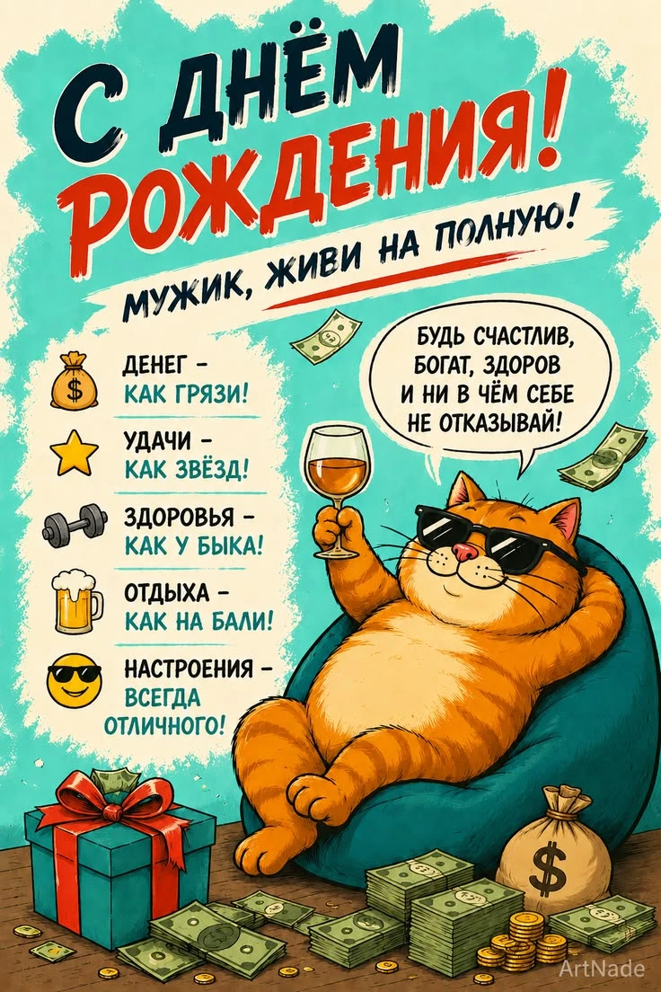Поздравляем с Днём рождения! 🎂🎁