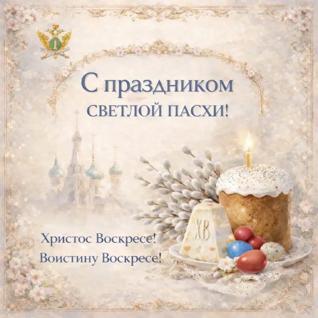 Дорогие коллеги! Уважаемые граждане России!   Сердечно поздравляю вас со Светлым Христовым Воскресен