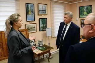 Председатель Костромской областной Думы Алексей Анохин встретился с жителями Межевского...