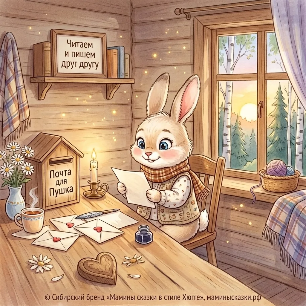 💌 Тёплое письмо от команды «Маминых сказок»: давайте дружить по почте!

📬 Знаете, что мы любим поч