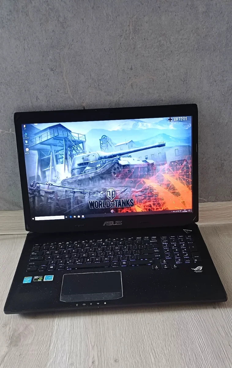 Игровой ноутбук Asus

Продам ноутбук Asus 
Большой экран 17
Процессор Intel Core i7-4700HQ
4 ядра
