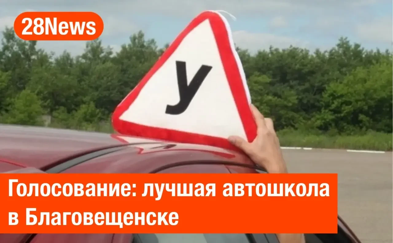 📊 Голосование: лучшая автошкола в Благовещенске