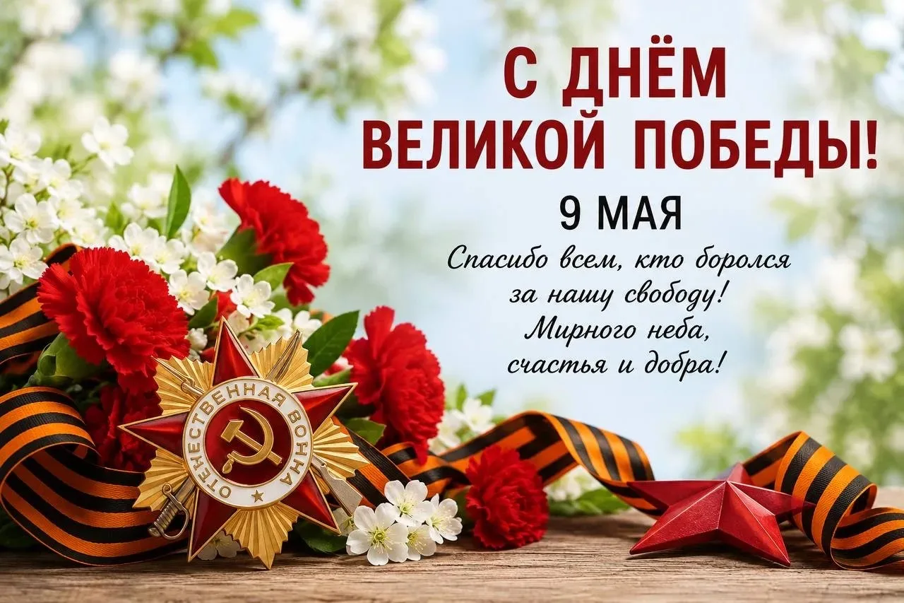 С Днем Победы, друзья!⭐️
