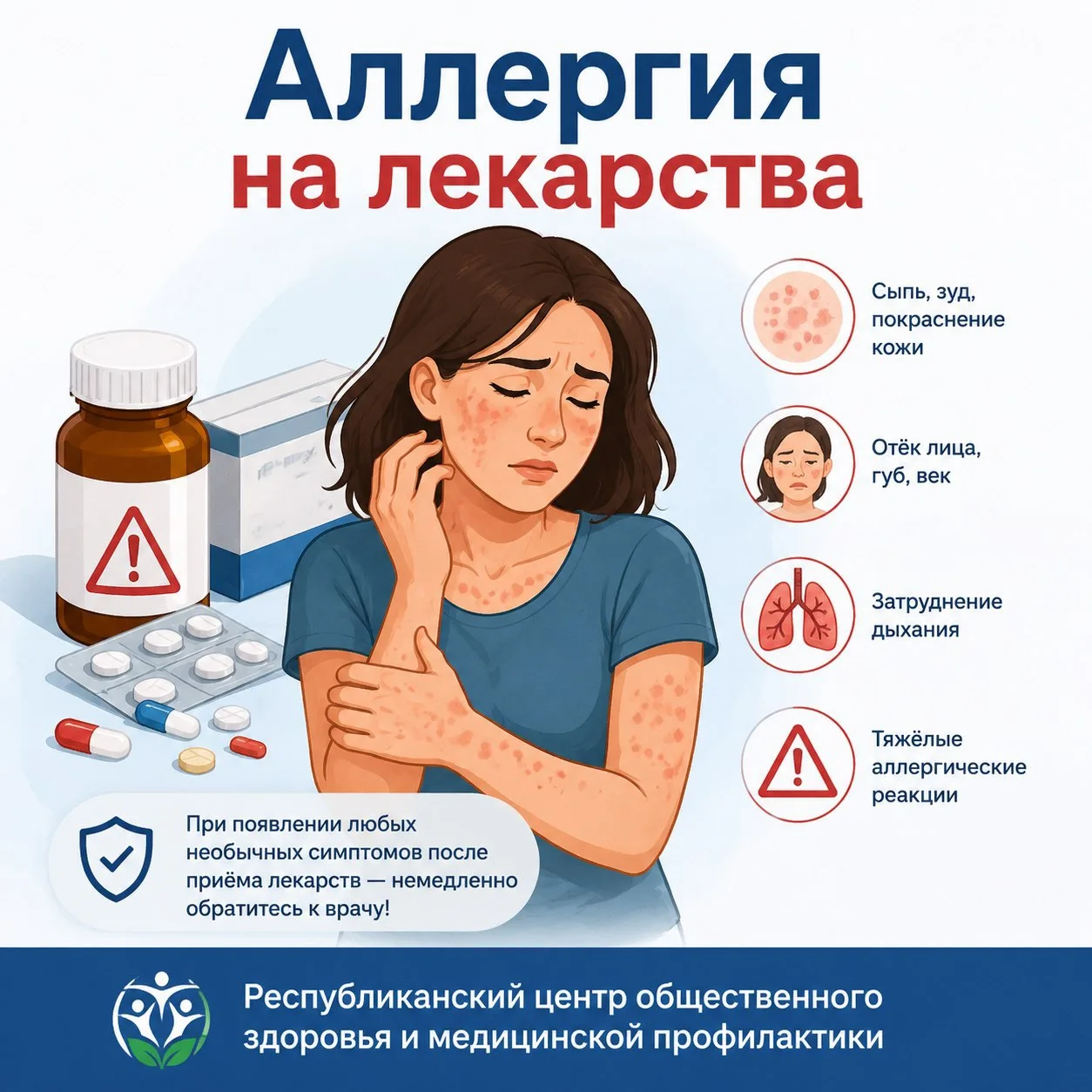 Что такое аллергия на лекарства?