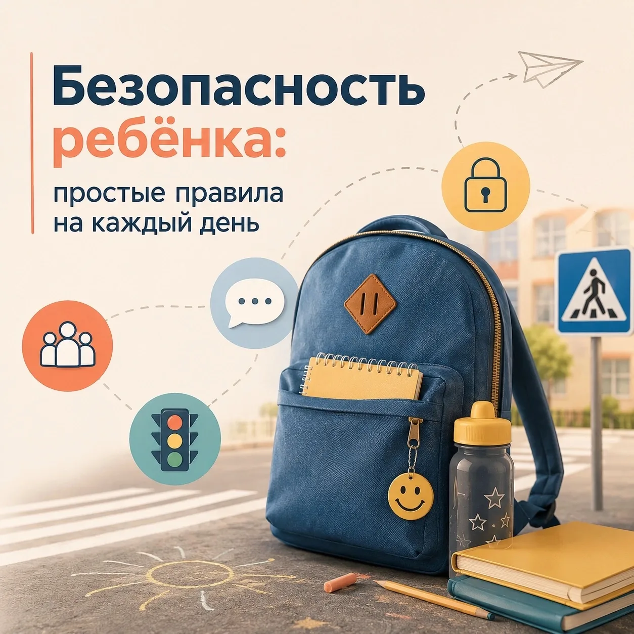 🛡️ С началом учебного года дети снова больше времени проводят самостоятельно: идут в ш...