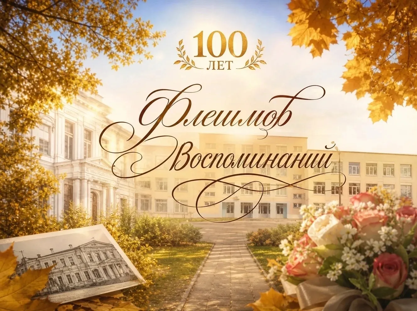Дорогие выпускники, лицеисты, родители, учителя 🌸 
💯 В этом году у нас с вами есть особенная дата 