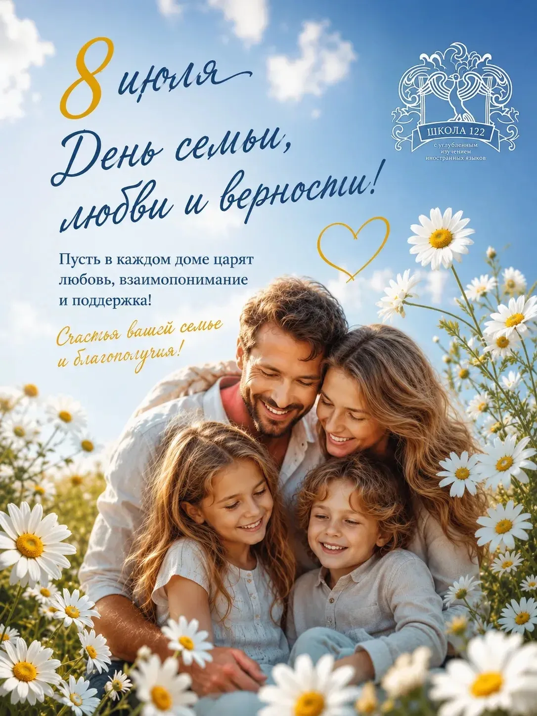 С Днём семьи, любви и верности!