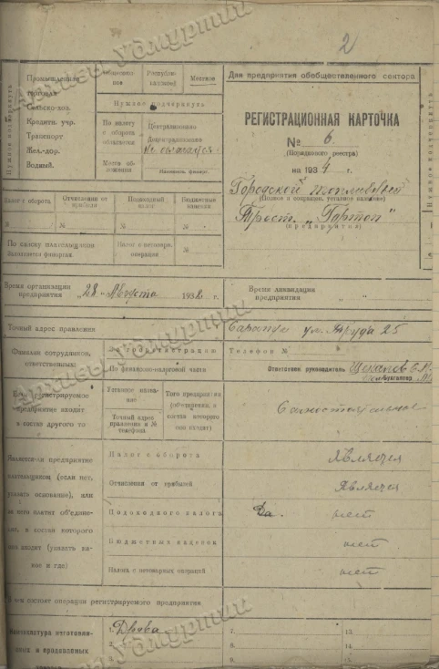 28 августа 1932 года в Сарапуле был организован Городской топливный трест (Гортоп) для ...
