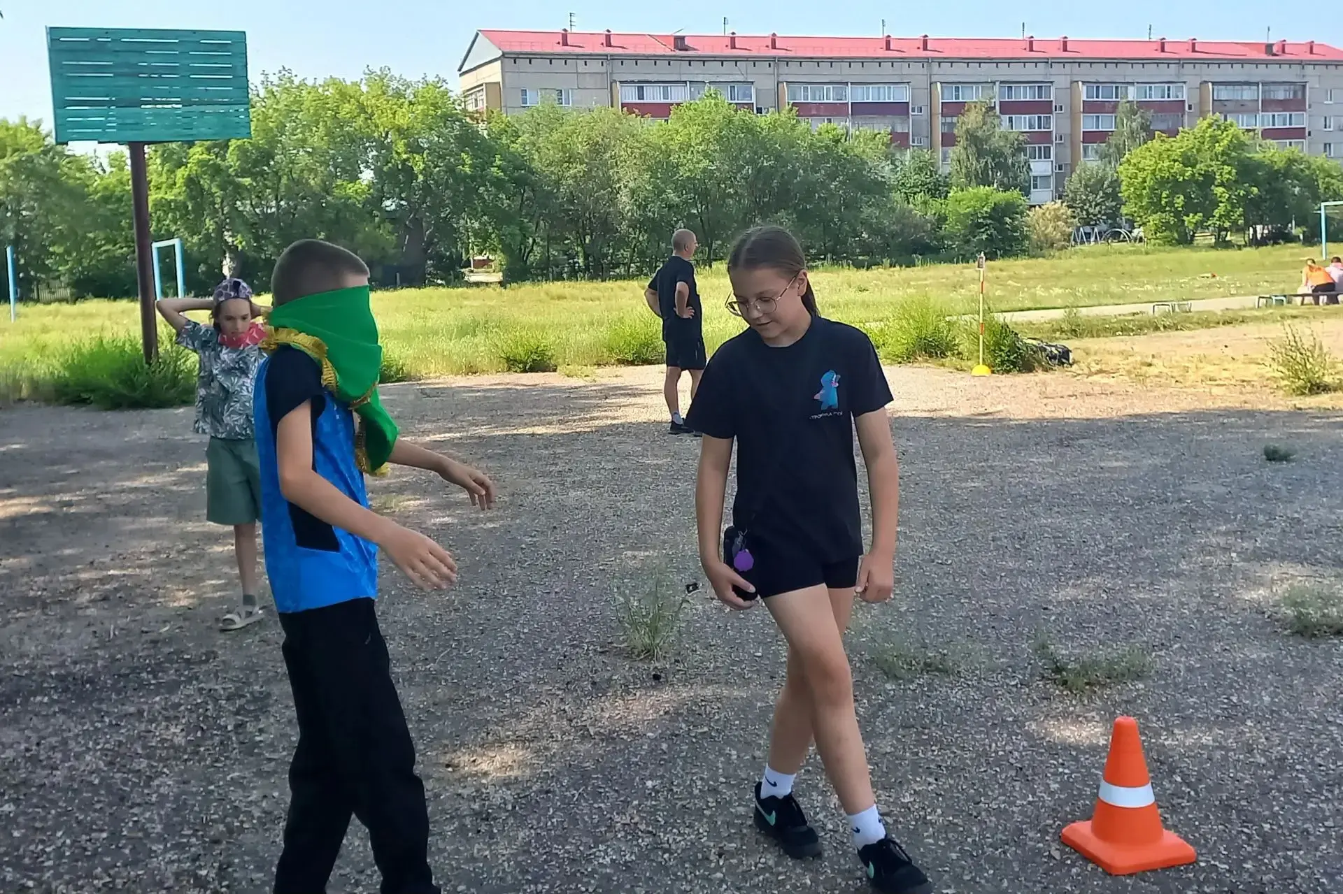 Юные туристы 5 Б и 5 В классов МБОУ СОШ 15 приняли сегодня участие в интересном мероприятии "Мастерс