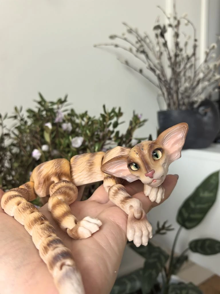 Хвастаюсь котом и багульником