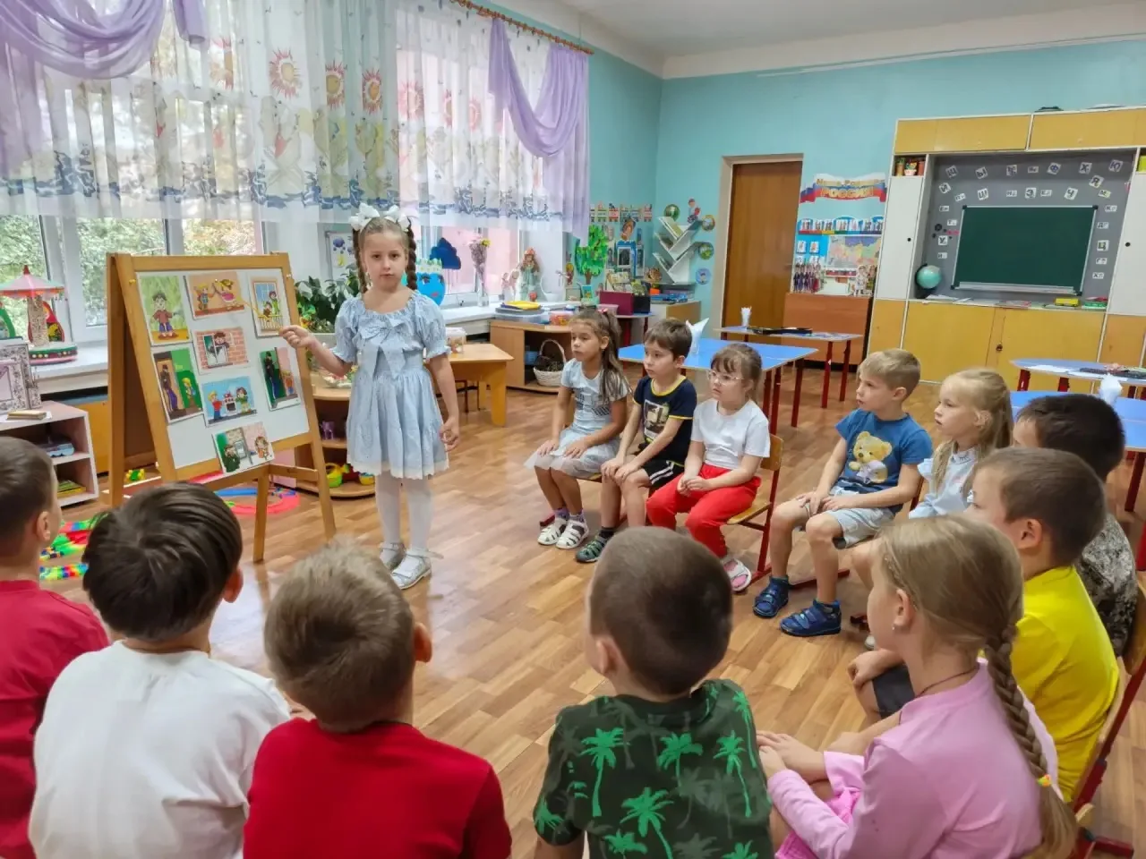 Урок безопасности в группе «Красная шапочка»