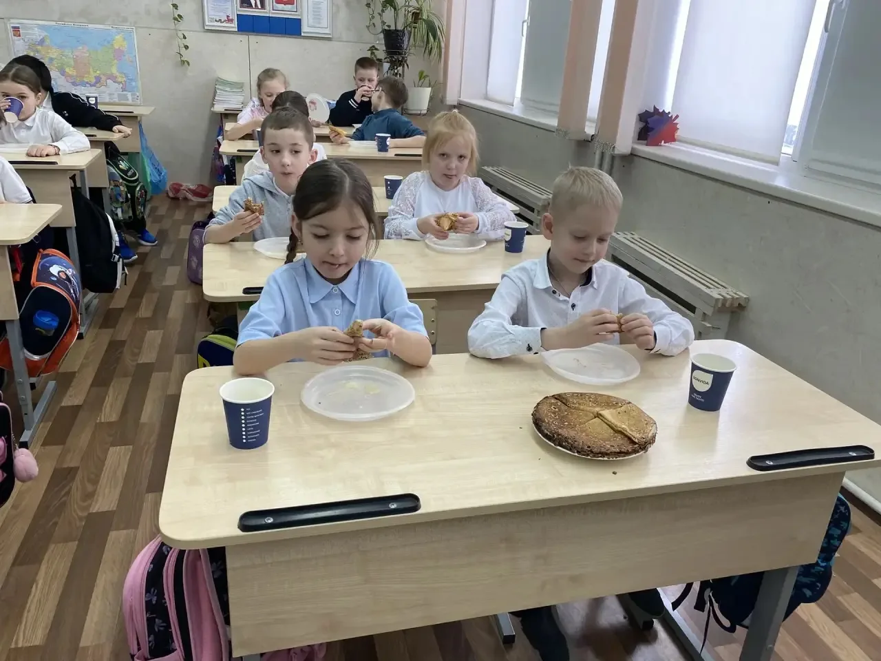 «Семейные традиции: рецепт нашего блина» в 1А классе  Масленица – один из самых любимых, веселых и м