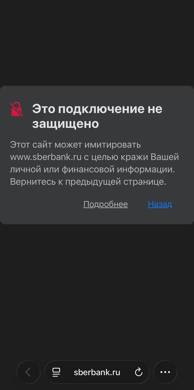 Российские банки перестают работать в зарубежных браузерах из-за отзыва TLS-сертификато...