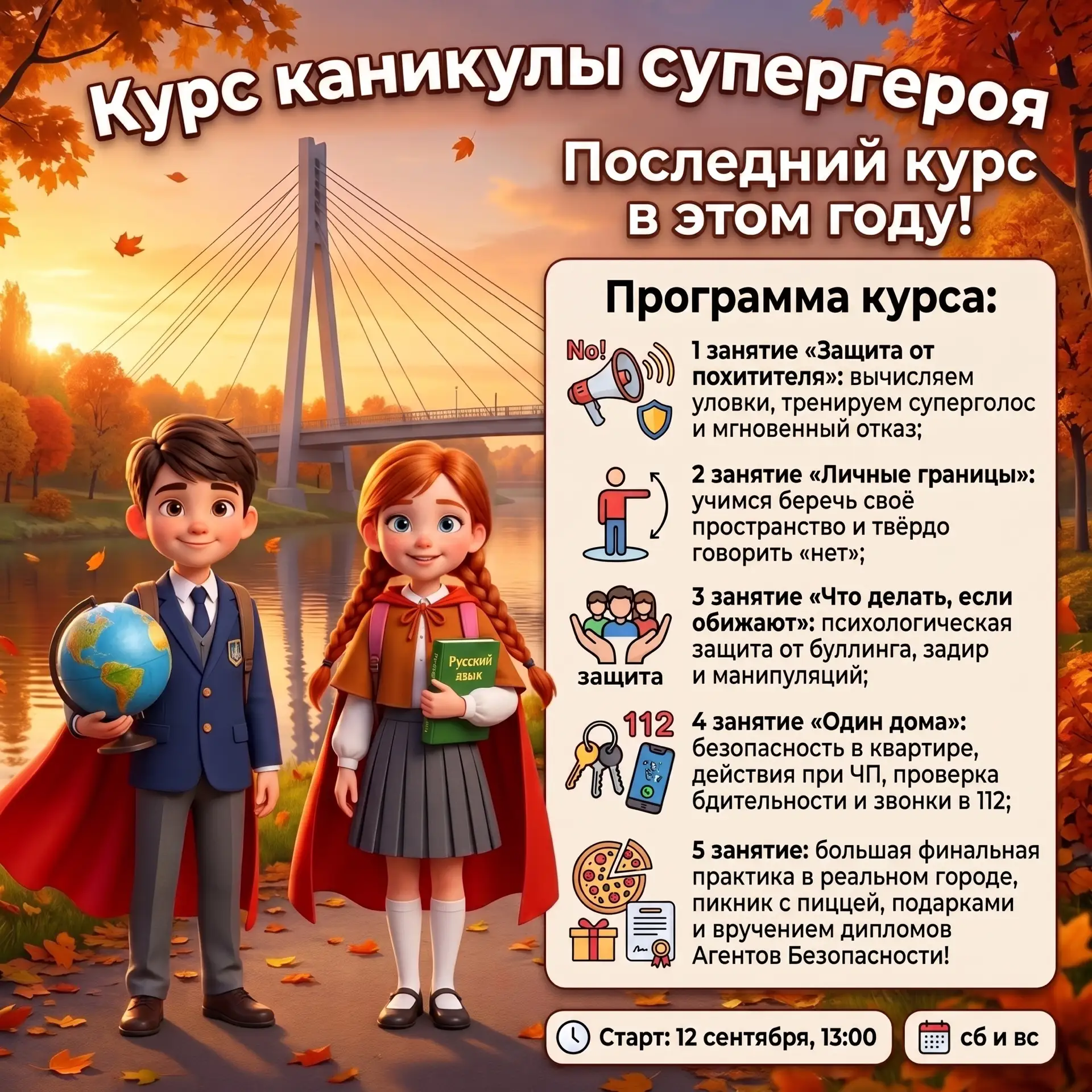 ⚡️ Последний поток в этом году! Открываем запись на курс «Каникулы супергероя»