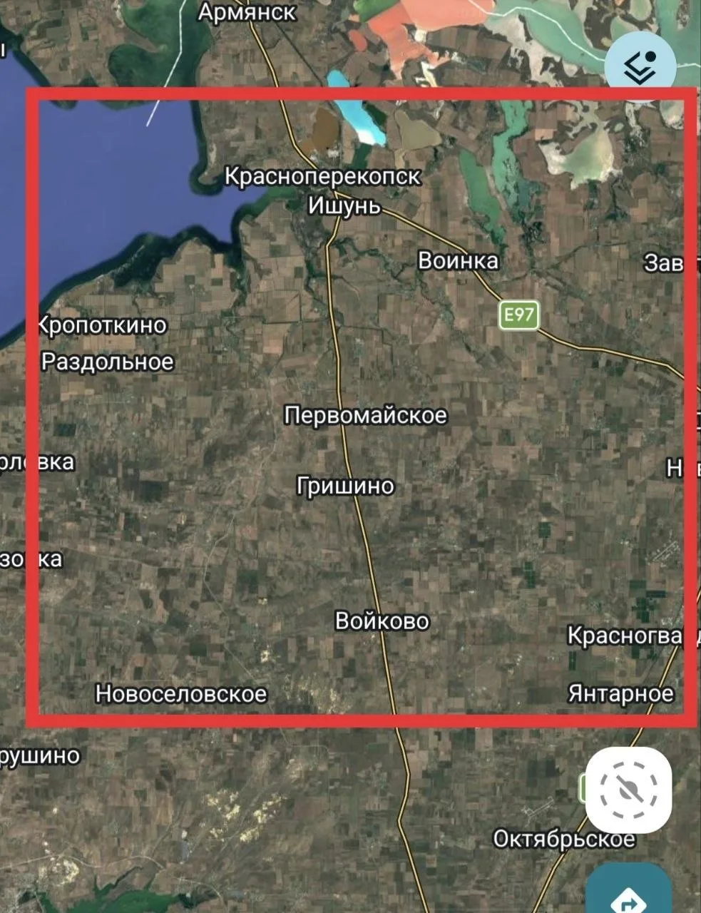 📍Республика Крым все районы в выделенном участк