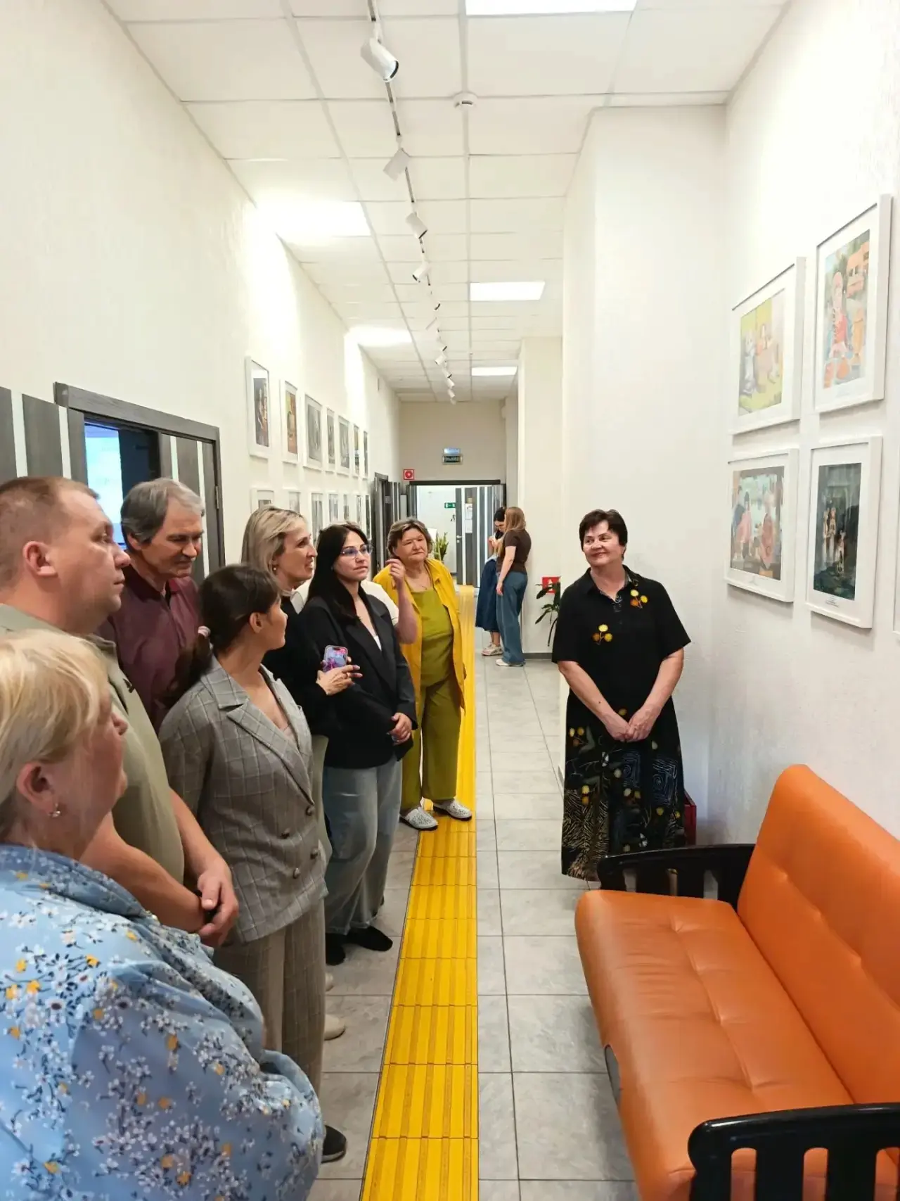🖼️🎉✨В Боринской детской школе искусств состоялось торжественное открытие детской художественной вы