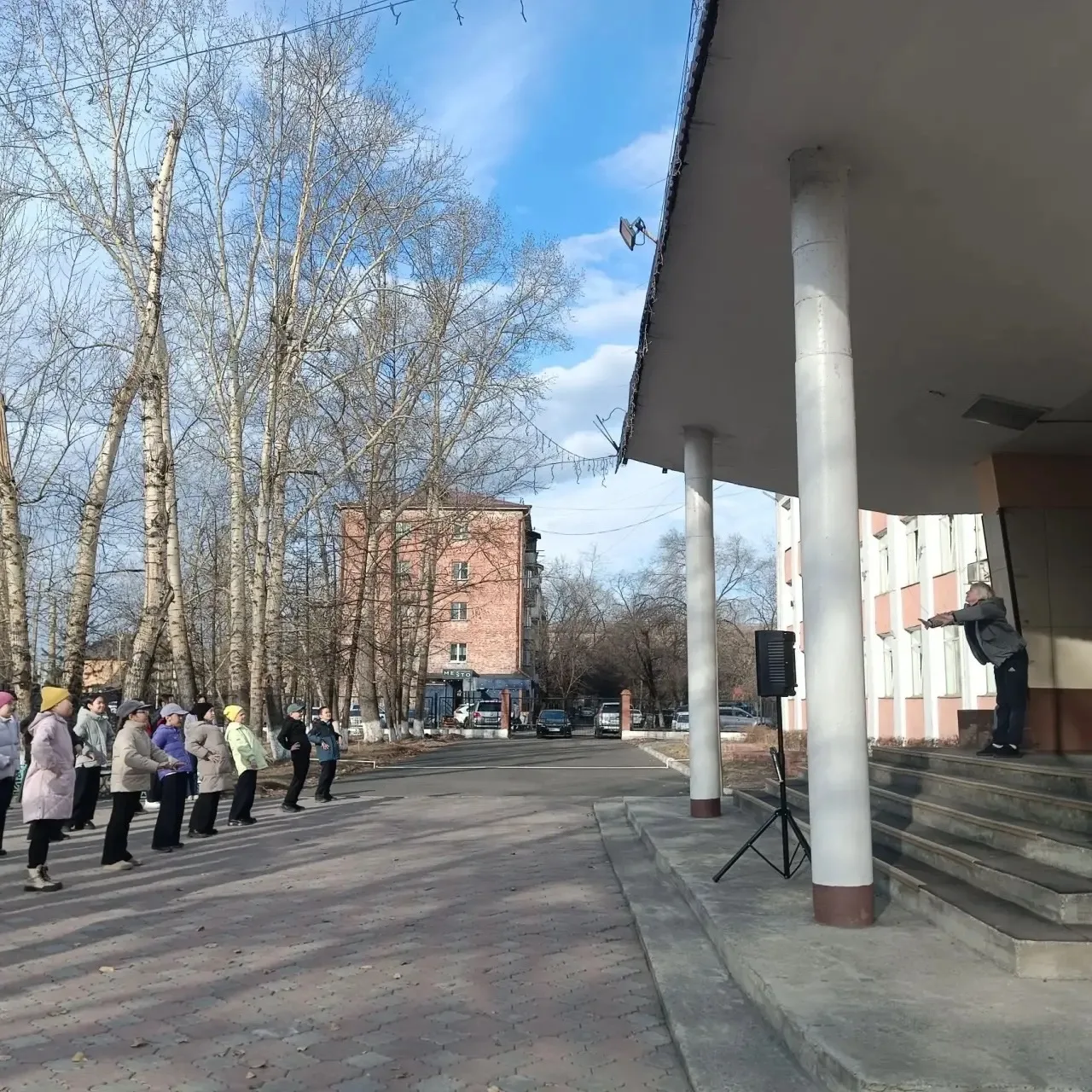 🏃‍♂️ 7 апреля. Бодрое утро лицея: Всемирный день здоровья встретили всем составом!  7 апреля утро в 