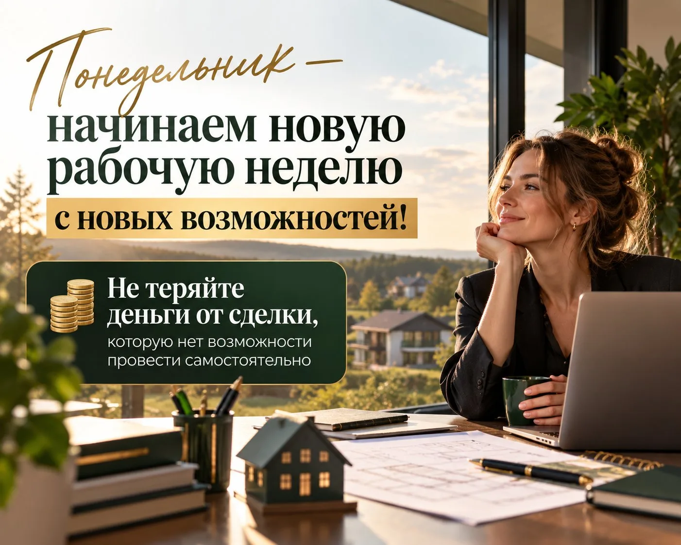 ☀️ Понедельник — начинаем новую рабочую неделю с новых возможностей!