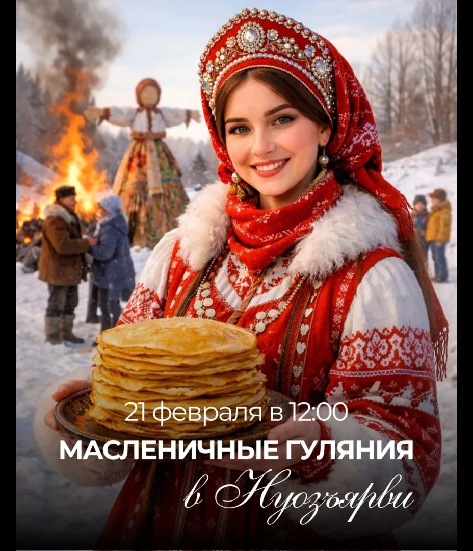 Широкая Масленица в «Нуозъярви» — гуляем, катаемся и идём в ресторан!