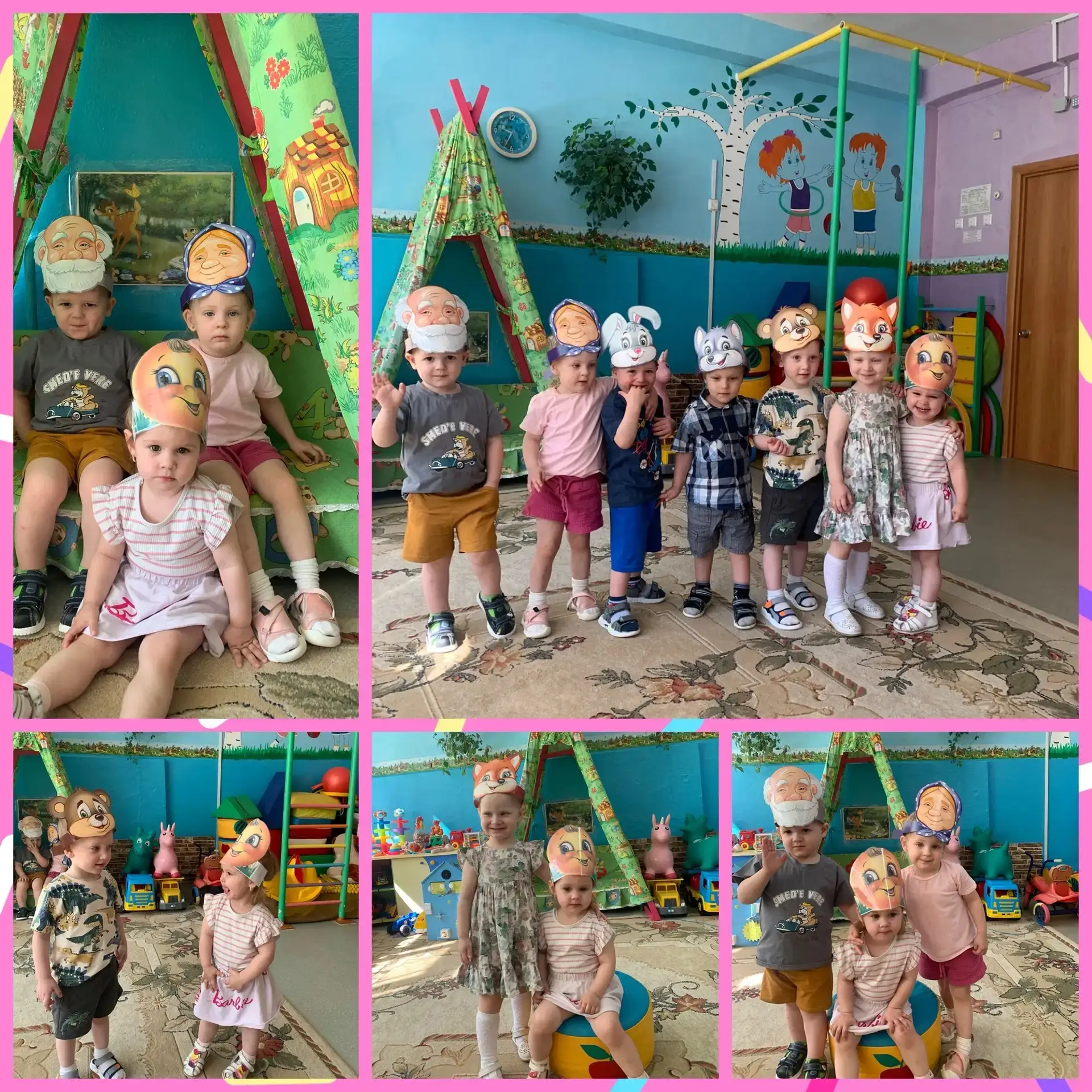 🎭Настоящий театр в группе "Бабочки"!