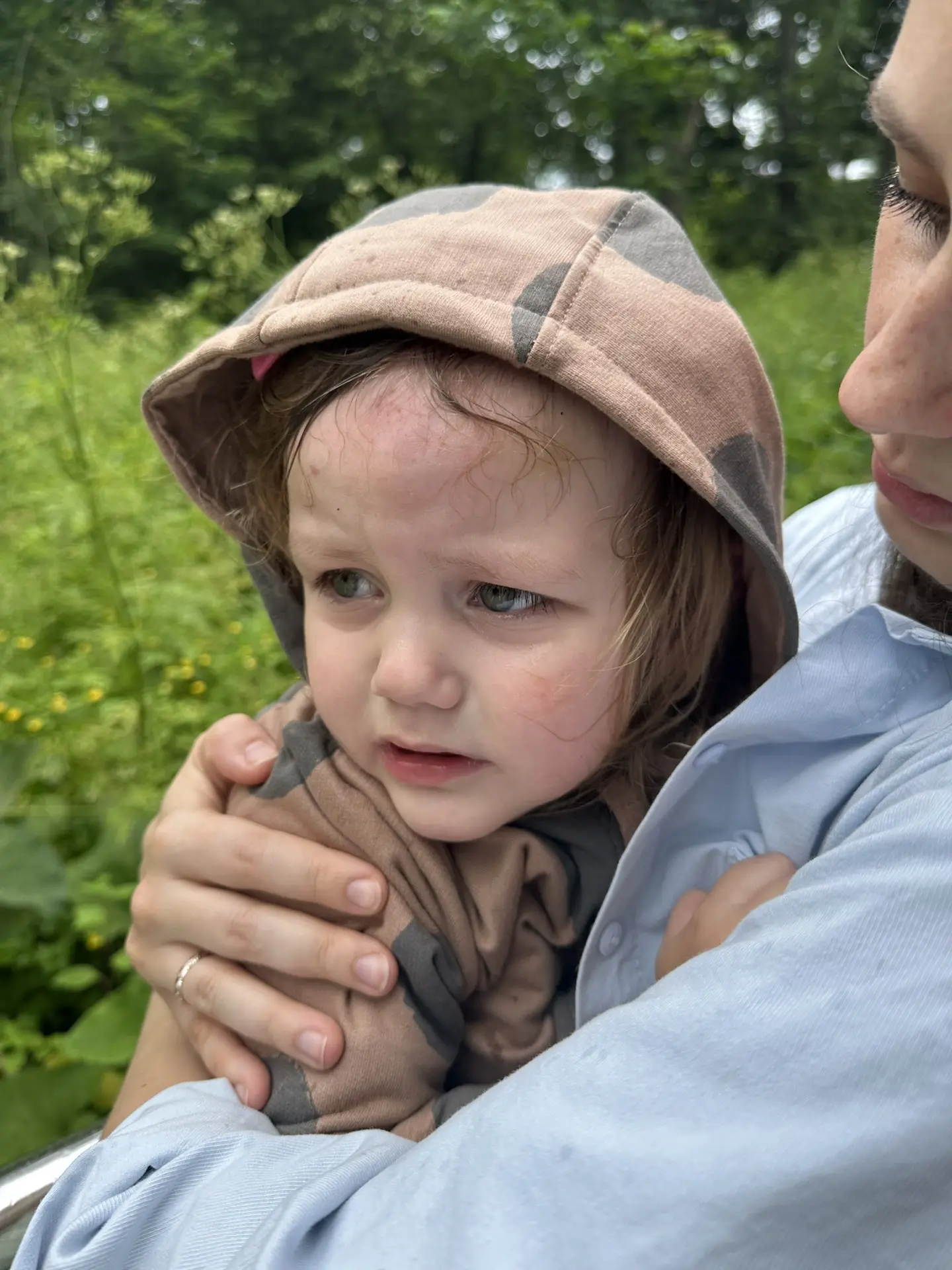 Сегодня так началось наше путешествие, Мира вновь нас испугала до жути, но все обошлось🙏🙏🙏