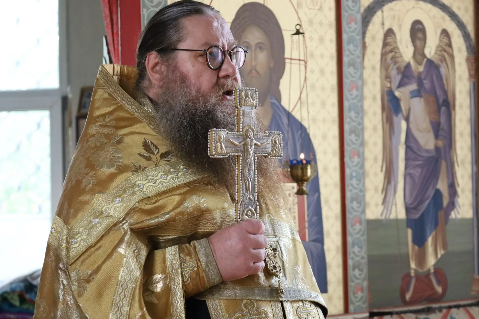 ⛪ В Кириллове в Казанском соборе отслужили молебен перед стартом восстановительных работ!