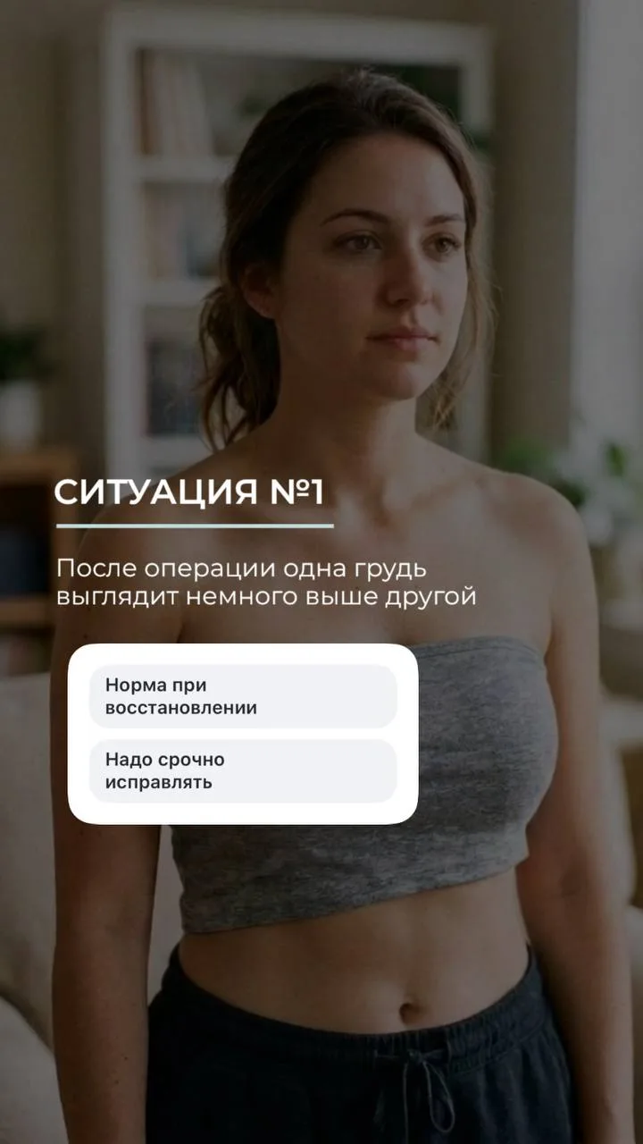 Это нормально или осложнение? На консультациях и перед операцией мы всегда подробно объ...