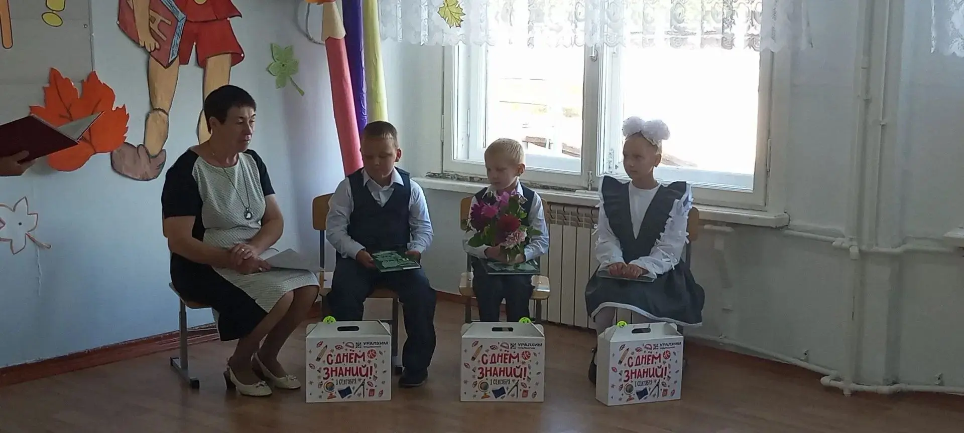 1 сентября  сп "Басимская школа" с радостью открыла двери навстречу новым знаниям, откр...