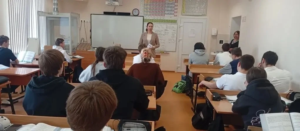 Выбираем будущее вместе! 🎓  19 марта в гостях у МБОУ СОШ N 8 побывали представители Северо-Кавказско