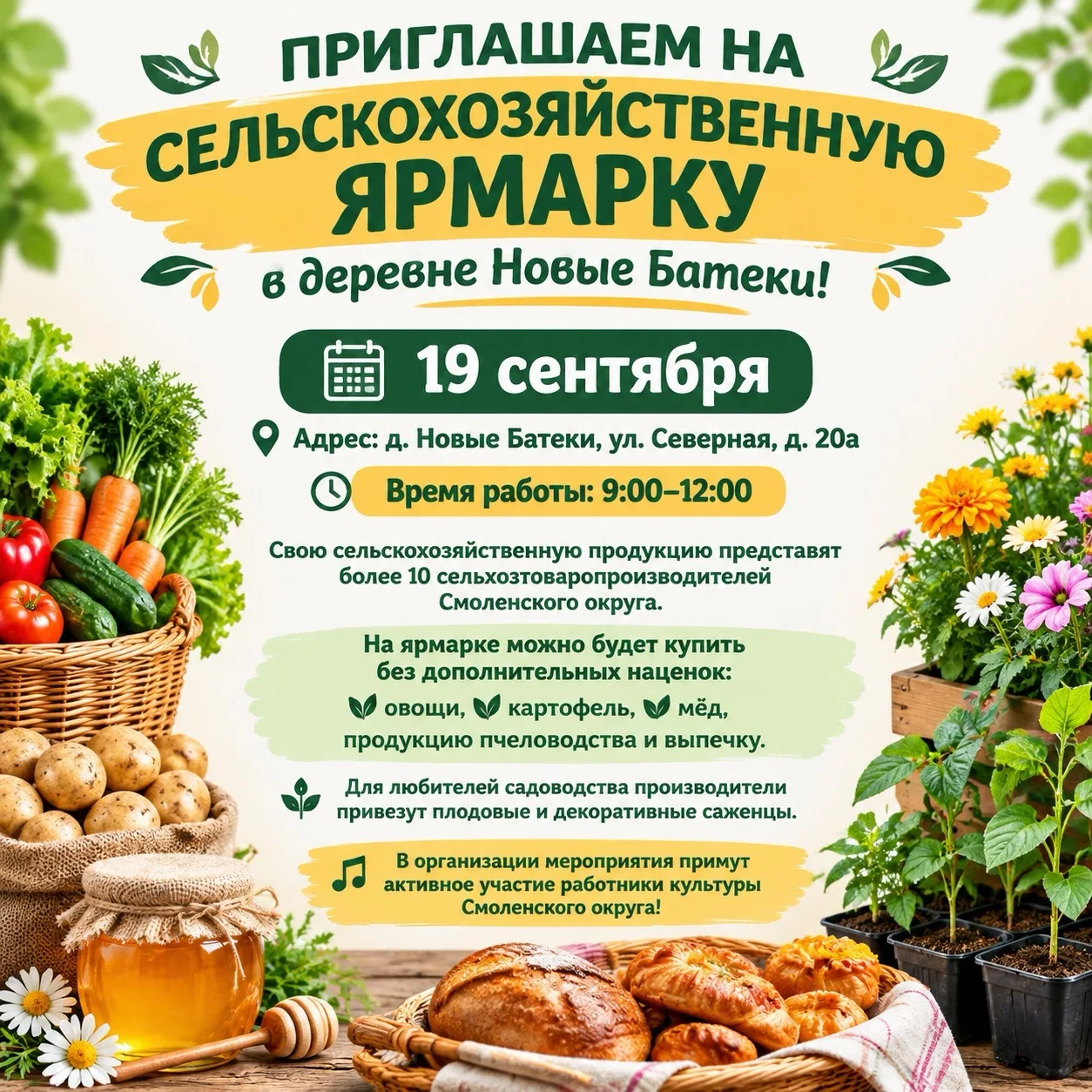 🧺 В деревне Новые Батеки Смоленского округа