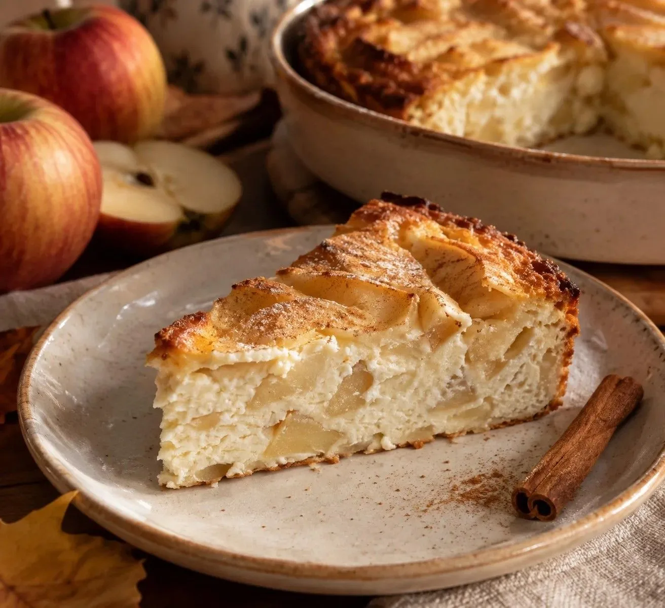 🍏 ТВОРОЖНАЯ ЗАПЕКАНКА С ЯБЛОКАМИ