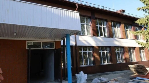 Дьяконовскую школу в Курской области отремонтируют с опережением графика