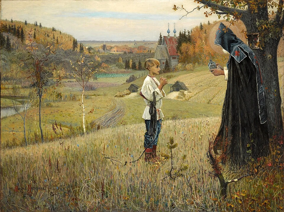 😇На последних уроках проходим житие Сергия Радонежского. Работали по новому заданию.