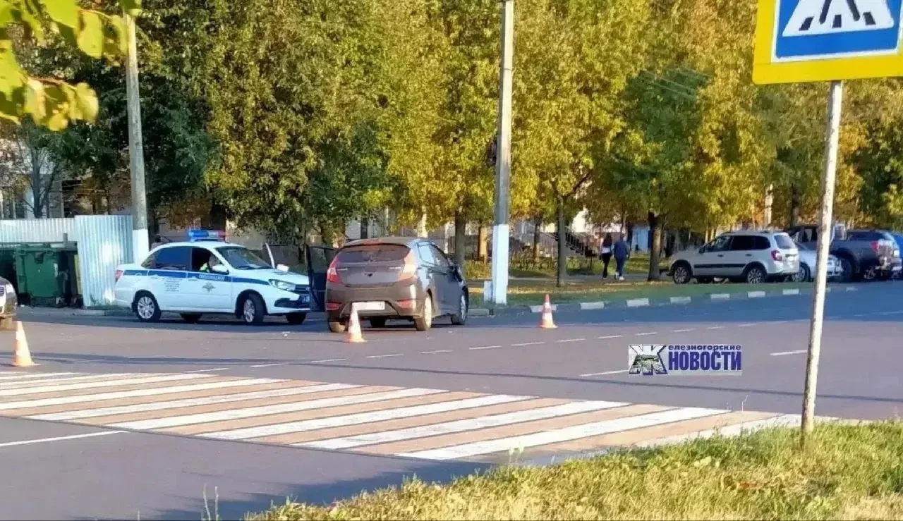 ‼Сбили человека в Железногорске