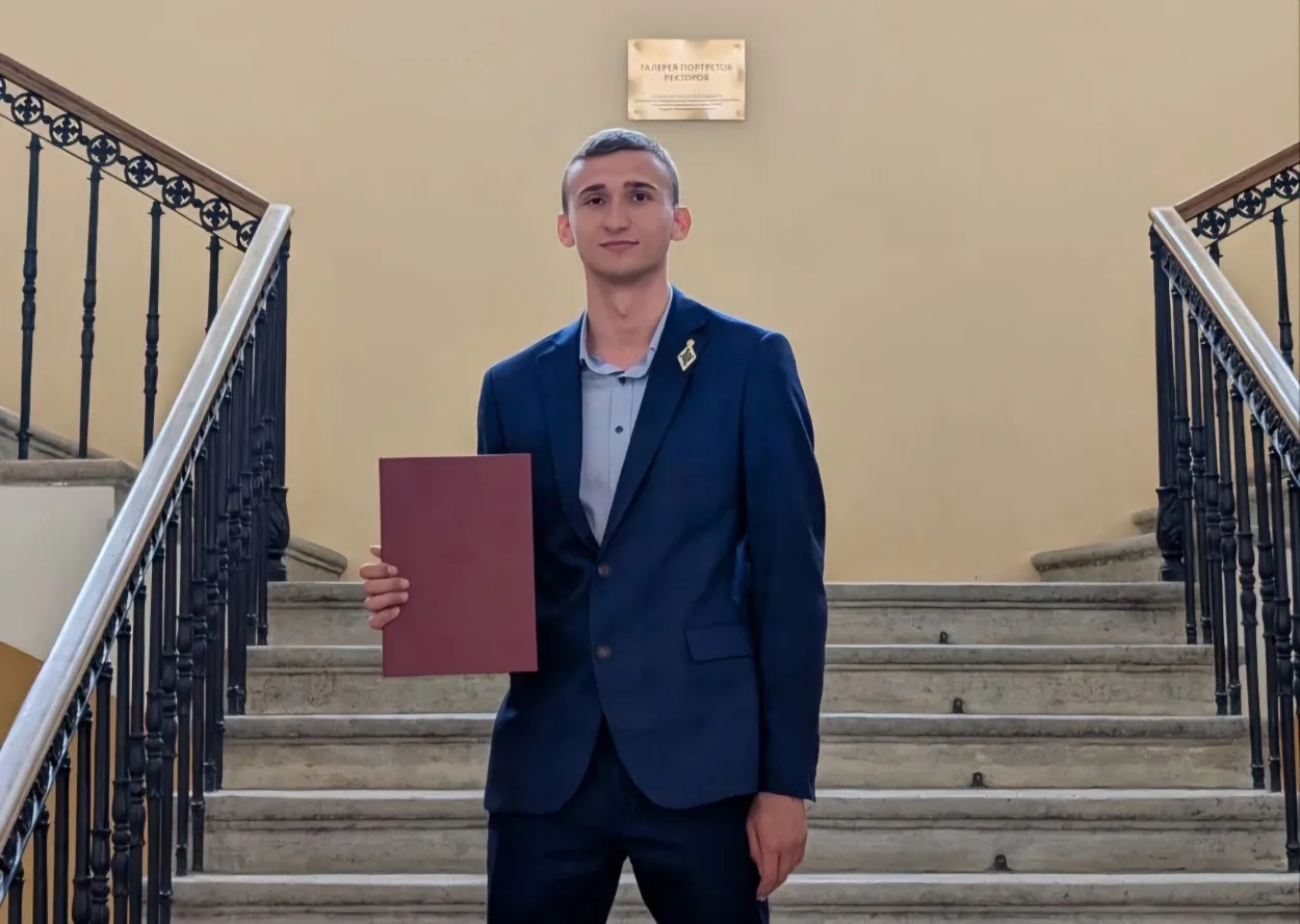 Магистрант СПбГУ Иван Булыга рассказал о своих исследованиях, отмеченных стипендией  Пр...