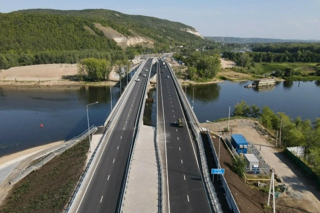 Мост через реку Сок в Самарской области закрыли на ремонт до ноября.