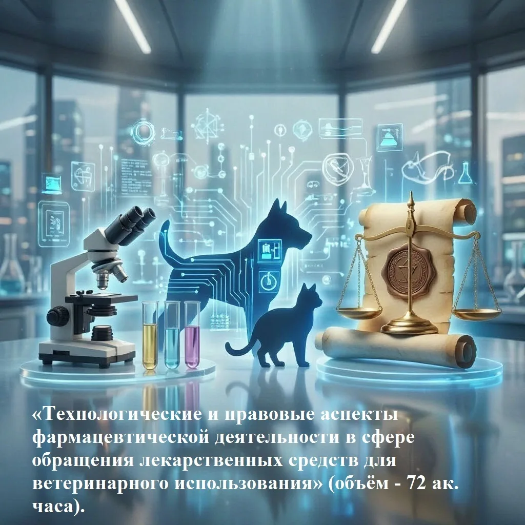 💊С 01 по 11 сентября 2026 года институт организует дистанционное обучение по программе...