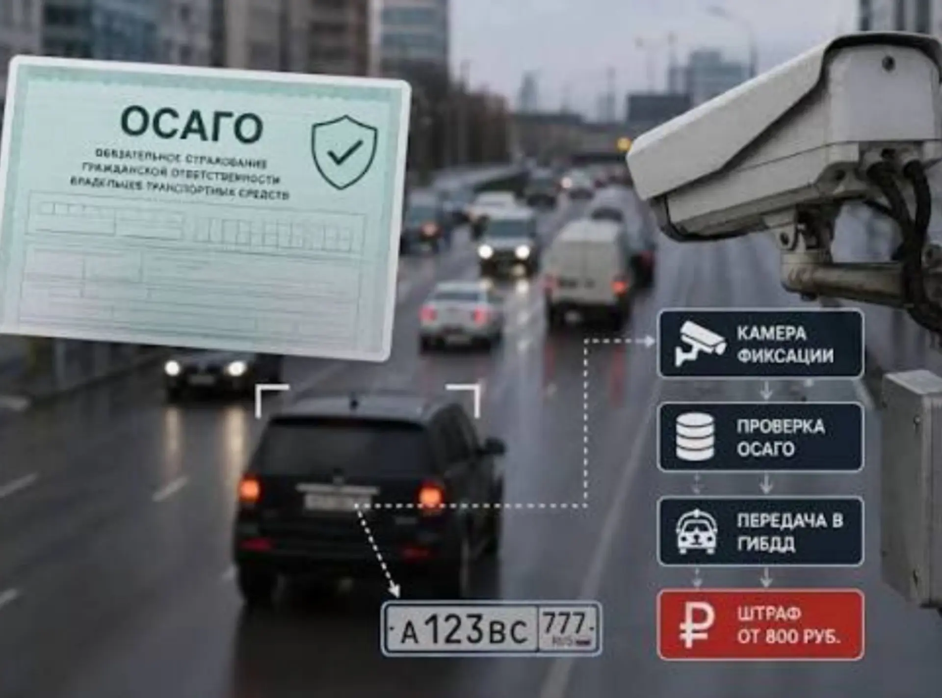 📷 С 1 октября дорожные камеры в России начнут в автоматическом режиме вычислять водите...