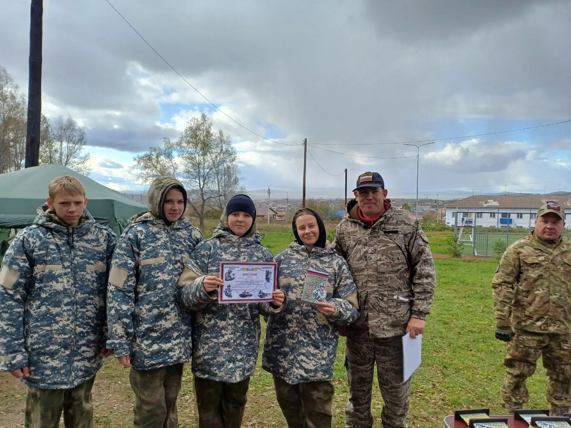Курсанты ВПК «Вымпел-Назарово» покорили Ужур.
