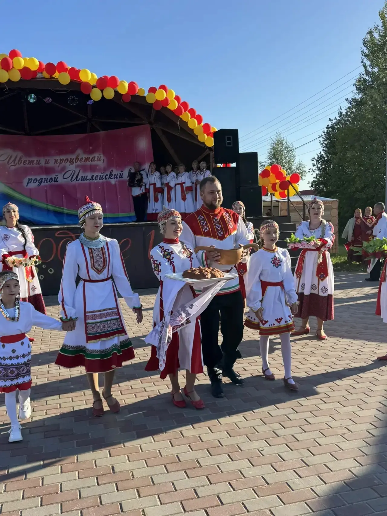 Сегодня в селе Ишлеи с размахом прошёл День села!