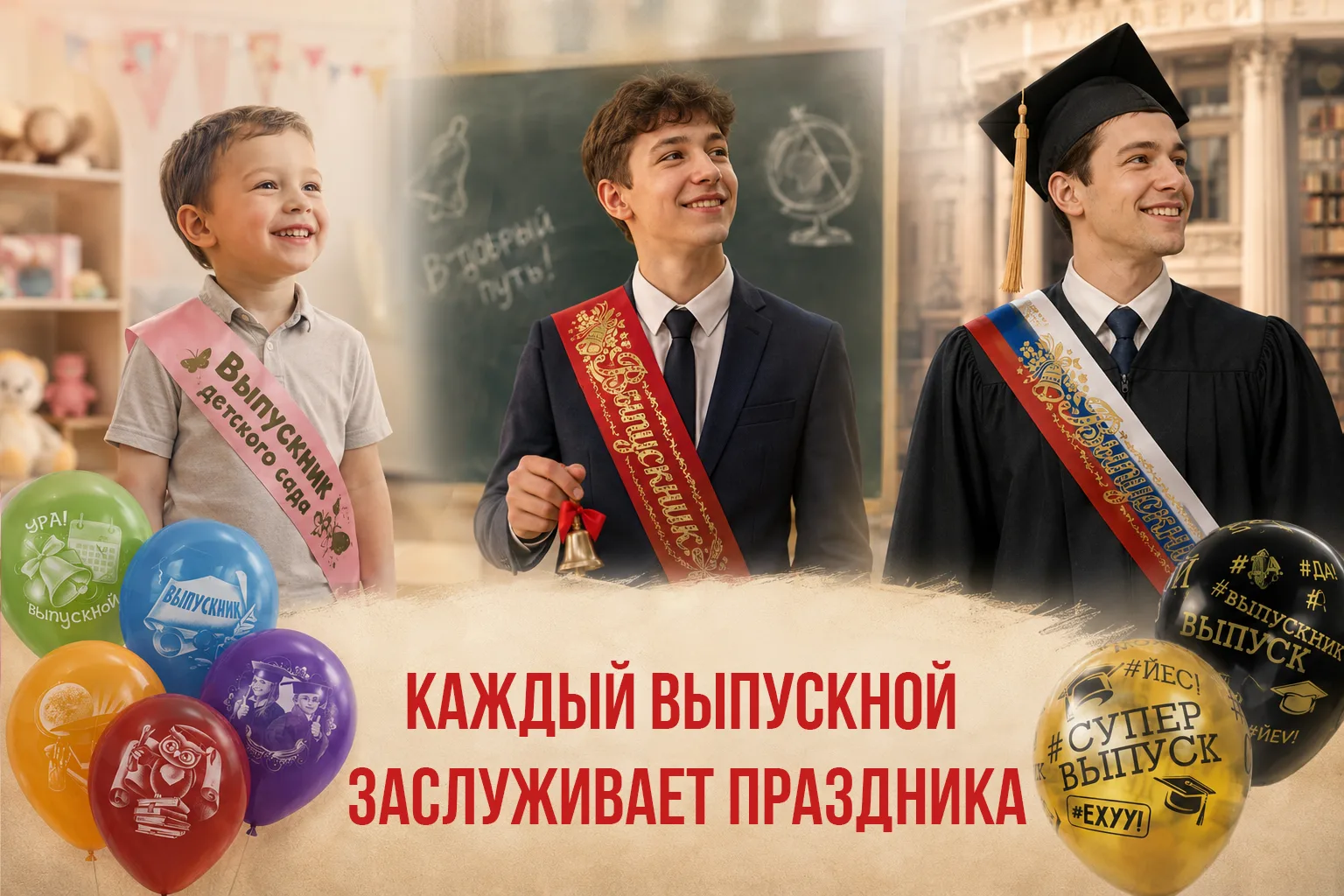 Какой бы ни был выпускной — мы готовимся вместе с вами🎓🐣✨