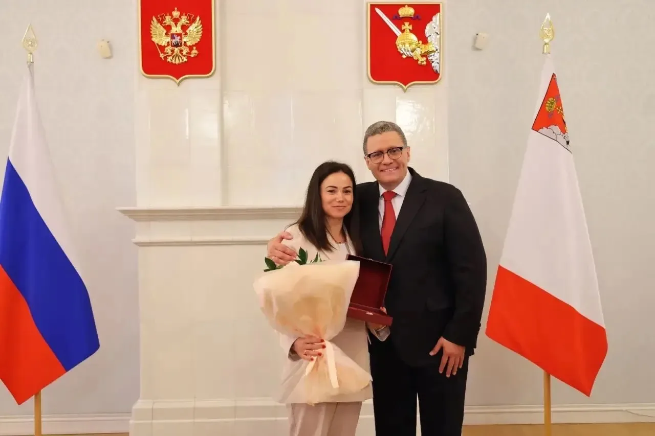 Почётным знаком «За заслуги в развитии физической культуры и спорта Вологодской области...