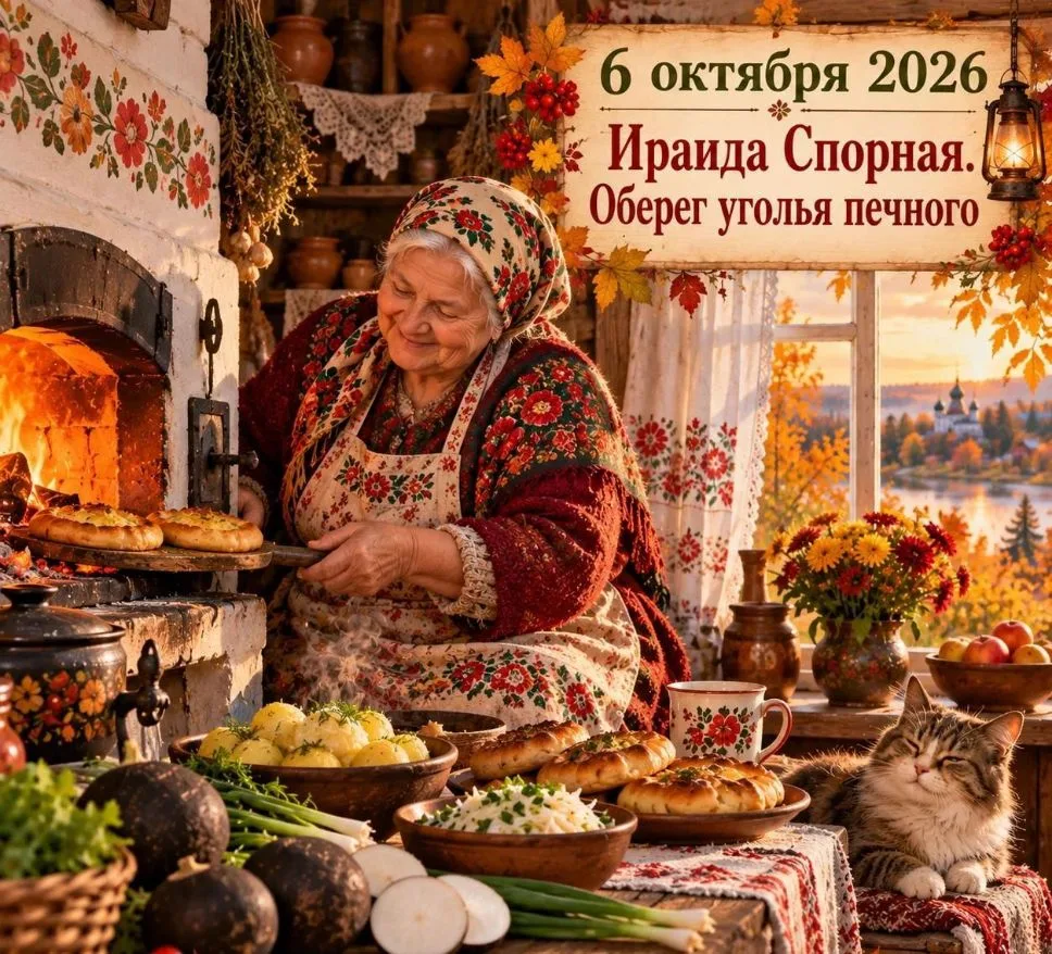 Сегодня в народном календаре — Ираида Спорная.  Название «Спорная» связывали с октябрьс...