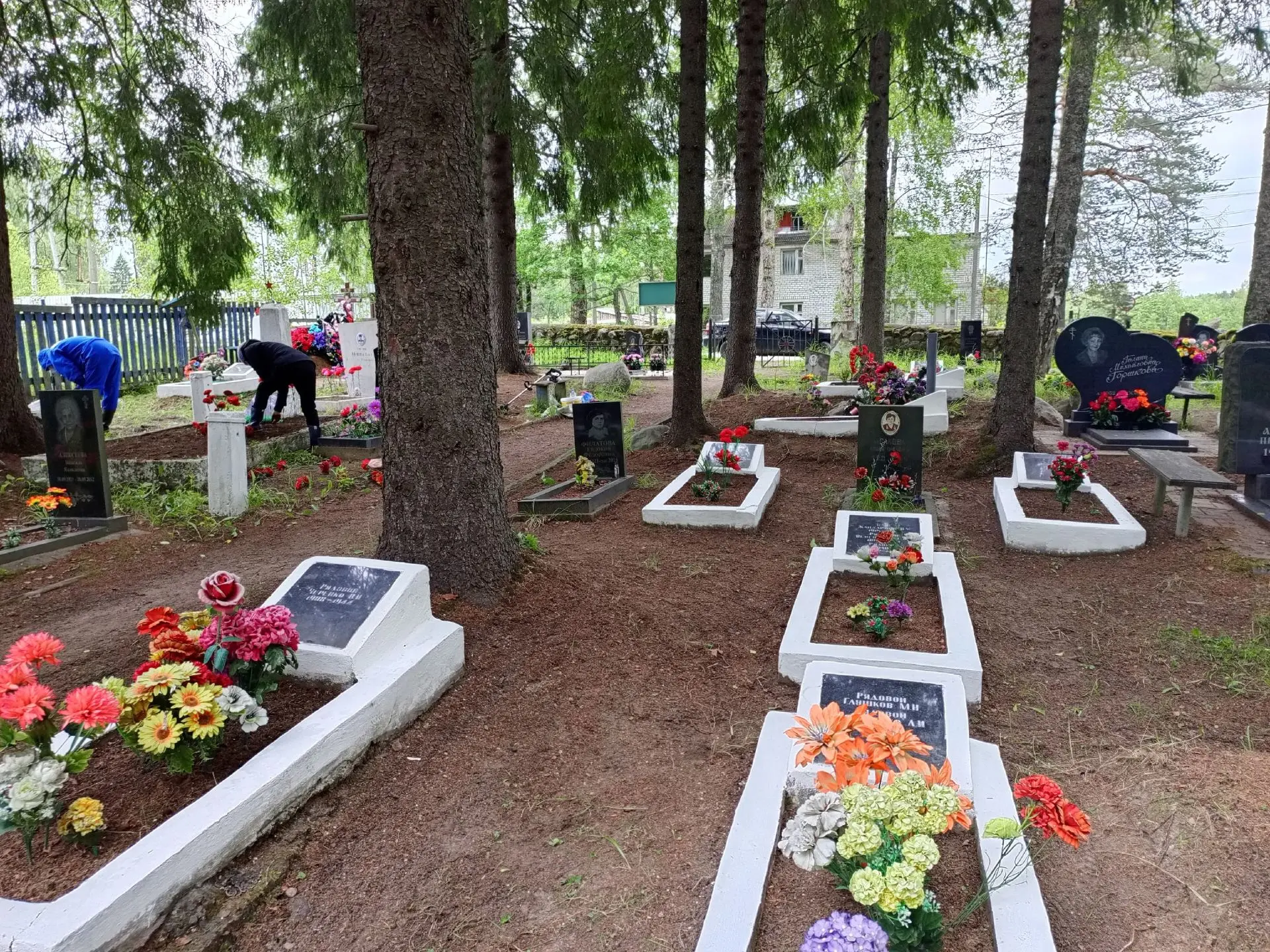 Сегодня мы были там, где тишина говорит громче слов 
Сегодня на воинском кладбище на Петрозаводском 