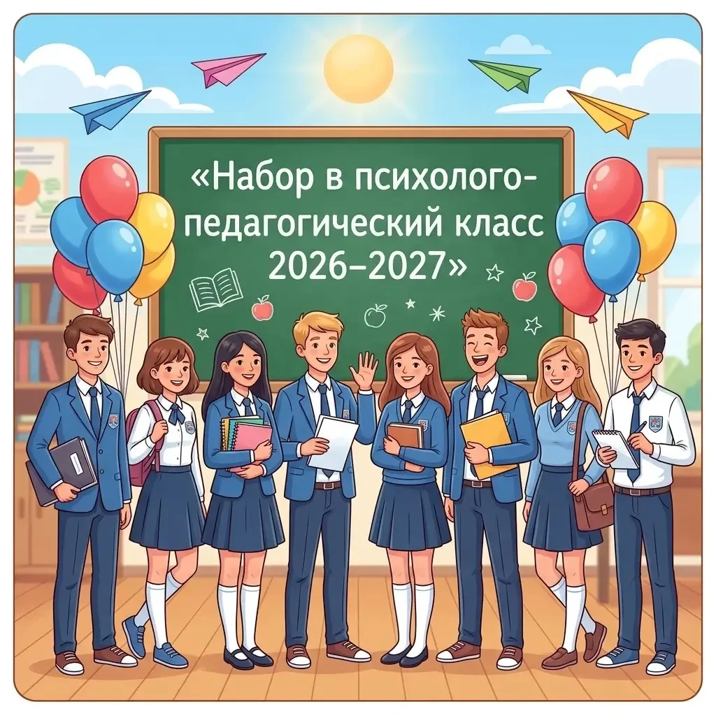 🎓 Твой путь в педагогику начинается здесь! Набор в профильный класс открыт!