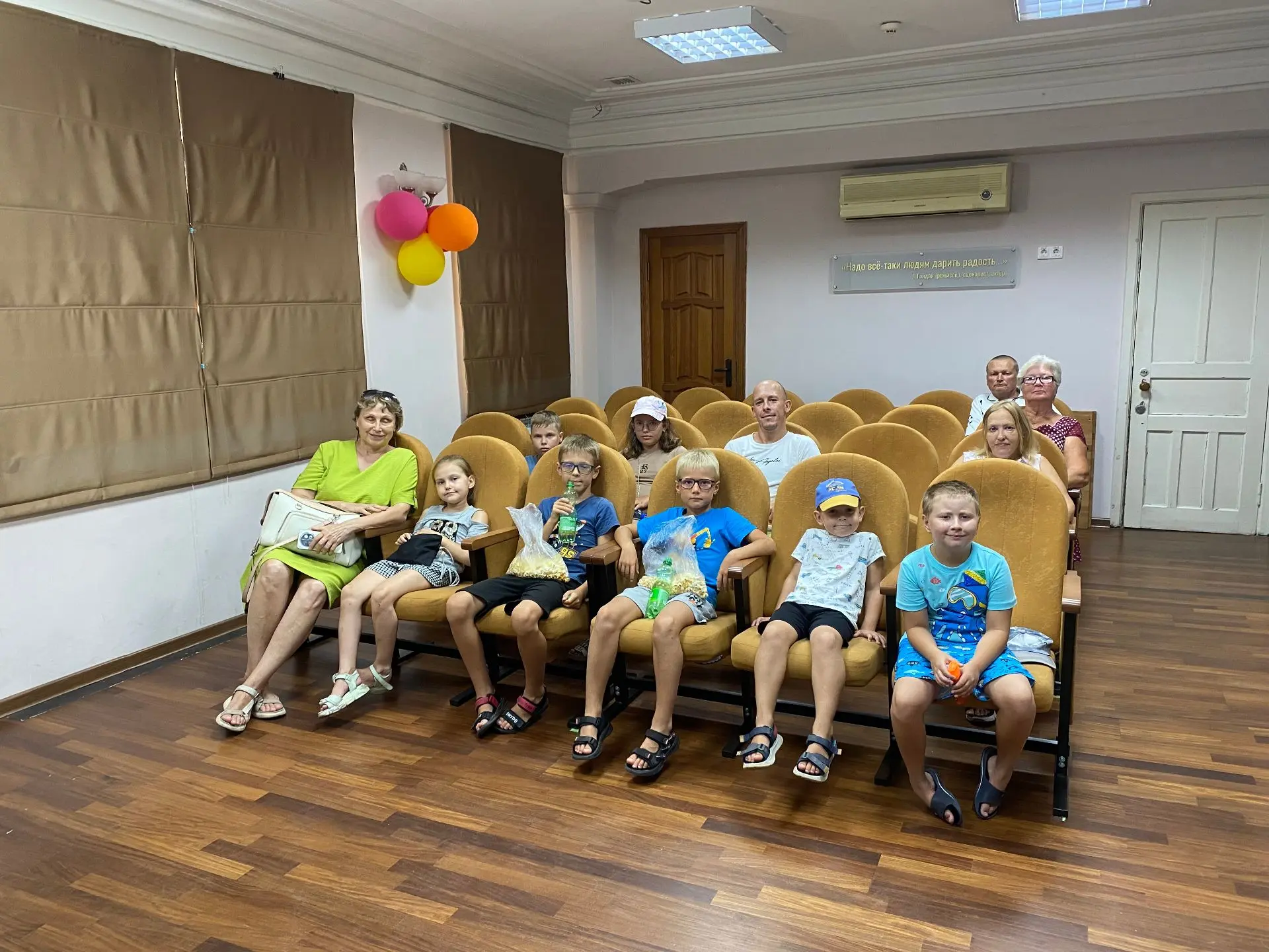 Вчера на кинопросмотре х/ф "Сивка-Бурка" в рамках краевой киноакции "Летние киноканикулы"