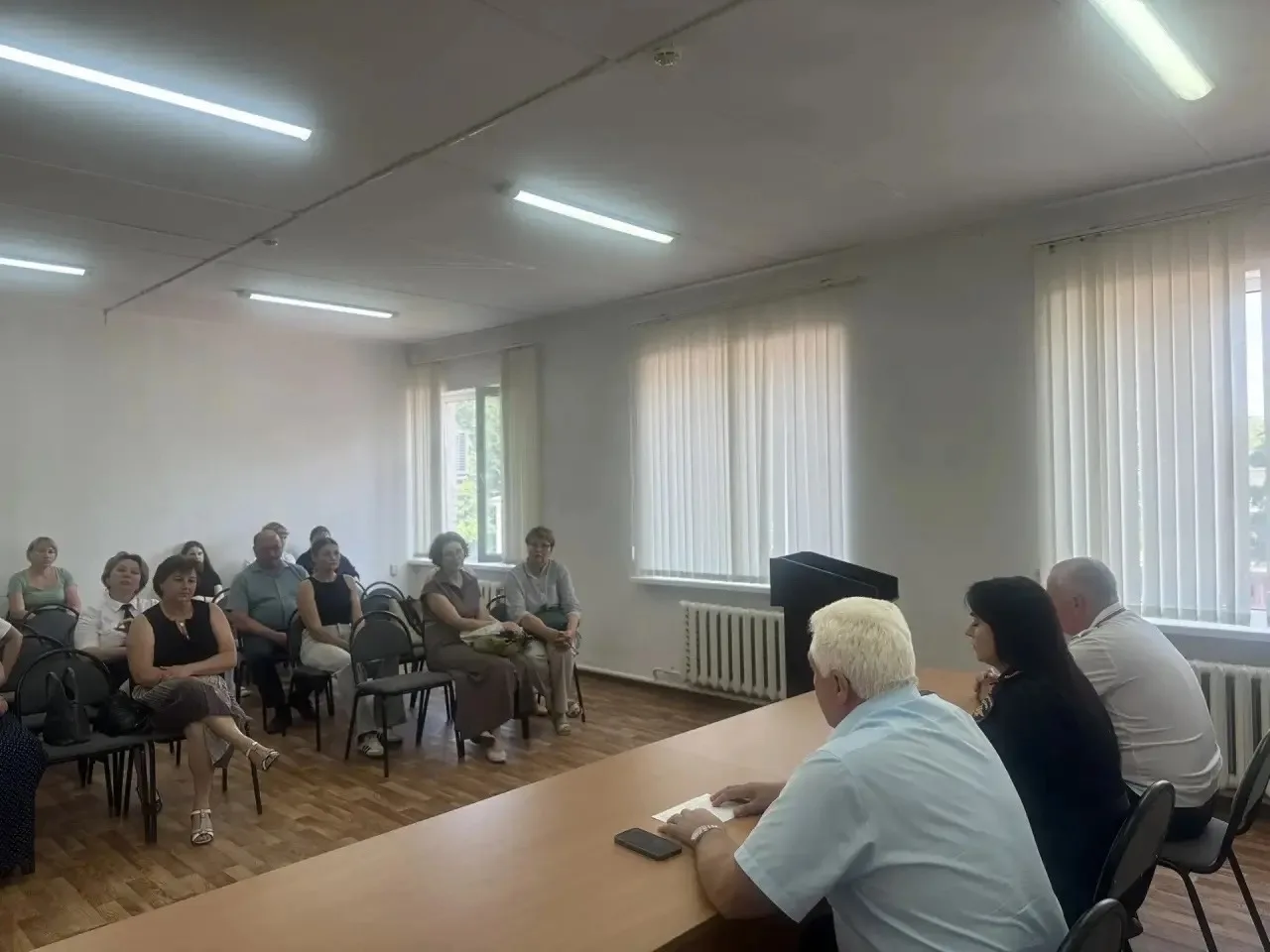 В Кореновском районе прошёл сход граждан в Платнировском сельском поселении, посвящённый острой теме